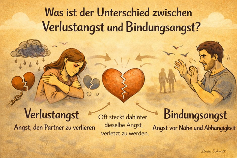 Unterschied Verlustangst und Bindungsangst