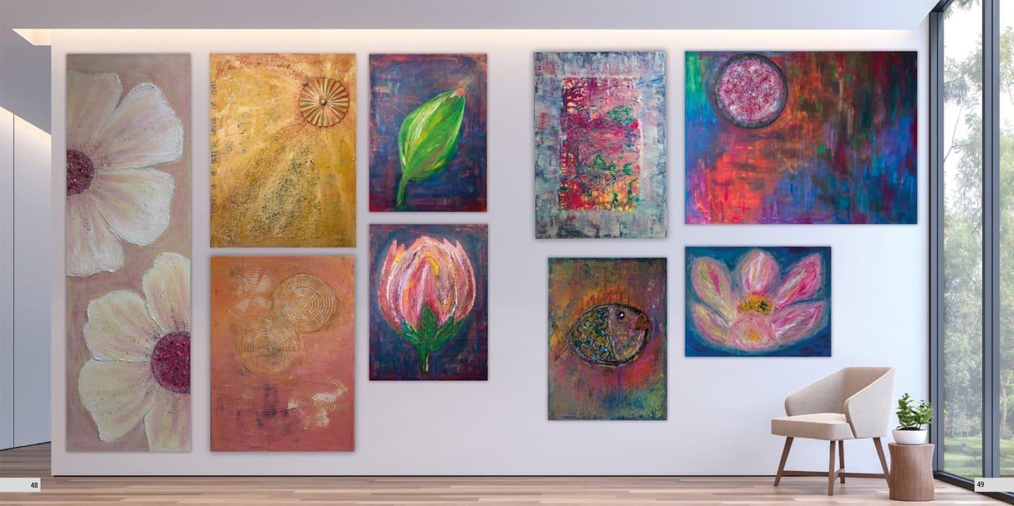 Kunstwerk „Galerie“ aus dem Buch von Linda Schmidt